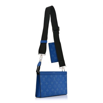 Louis Vuitton Monogram Gaston Wearable Wallet Agave Blue 3 of 10
