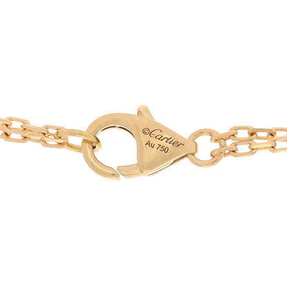 Cartier 18K Yellow Gold 2 Diamond LOVE Necklace 3 of 5