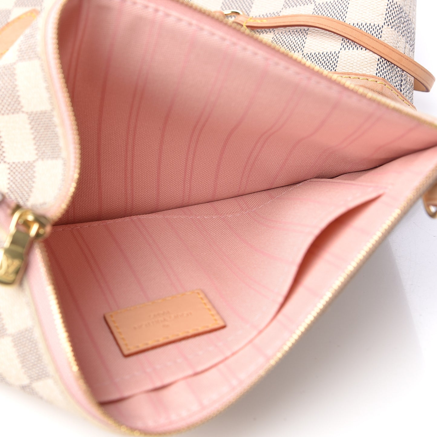 Damier Azur Neo Neverfull GM Rose Ballerine