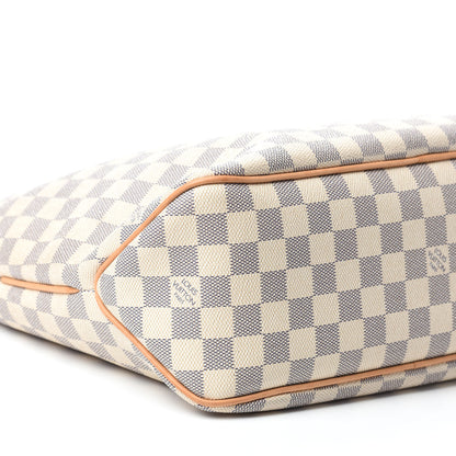 Louis Vuitton Damier Azur Delightful PM Rose Ballerine 6 of 11