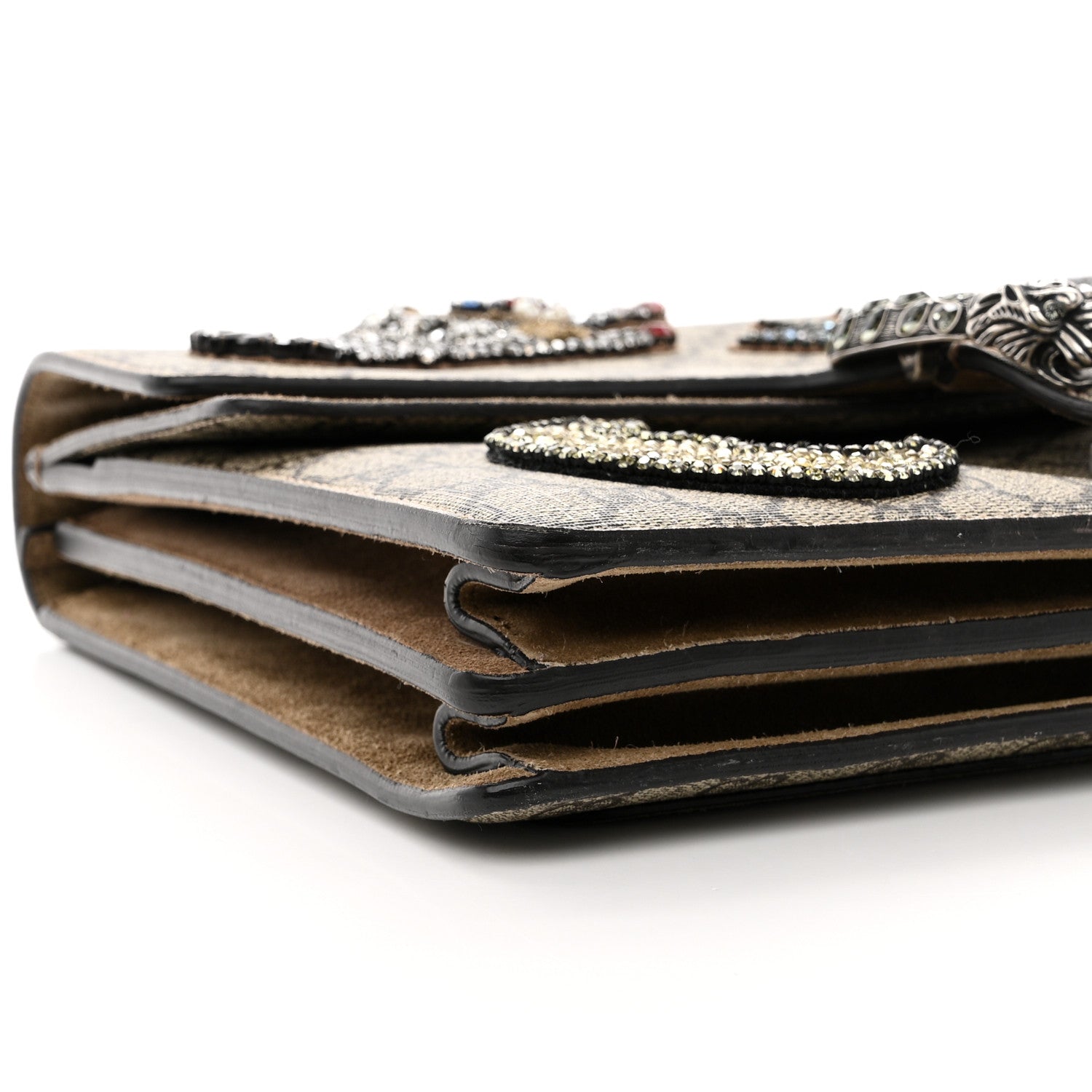 Gucci GG Supreme Monogram Shooting Star Embroidered Medium Dionysus Shoulder Bag Beige 9 of 12