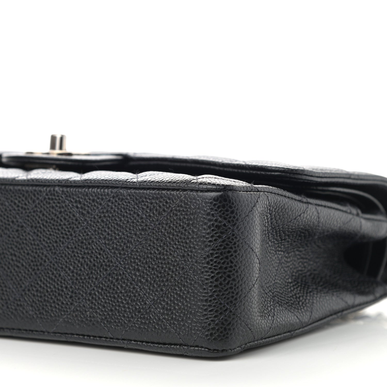 Chanel Caviar Quilted Medium Double Flap Black 10 of 10