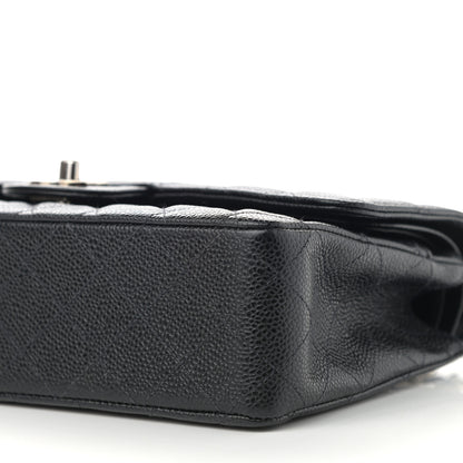 Chanel Caviar Quilted Medium Double Flap Black 10 of 10