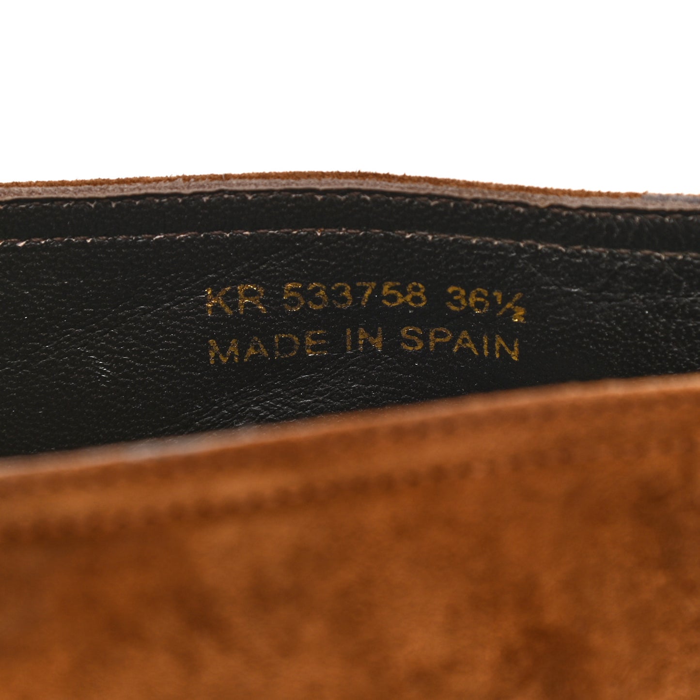 Suede Monogram Espadrilles 36.5 Brown