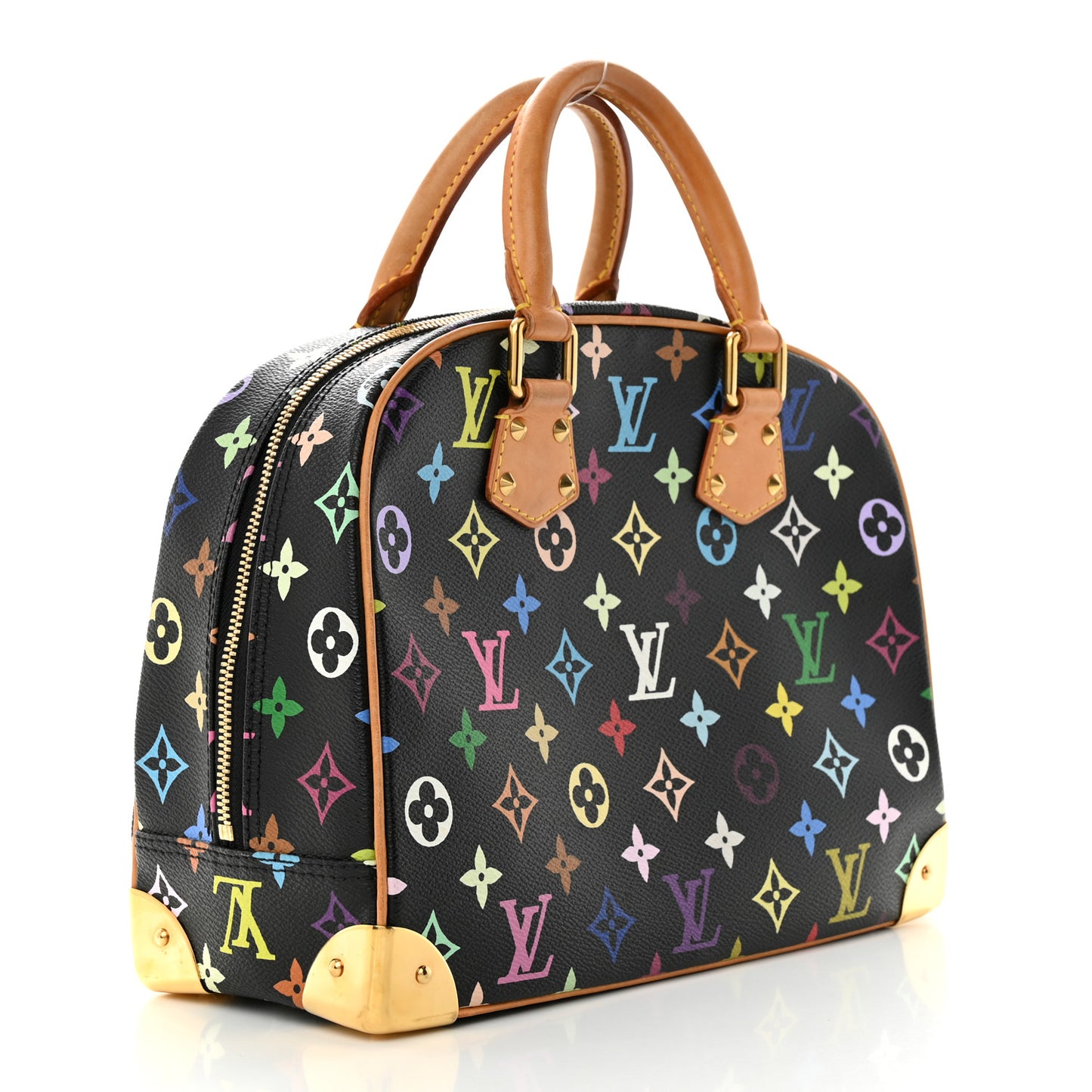 Monogram Multicolor Trouville Black