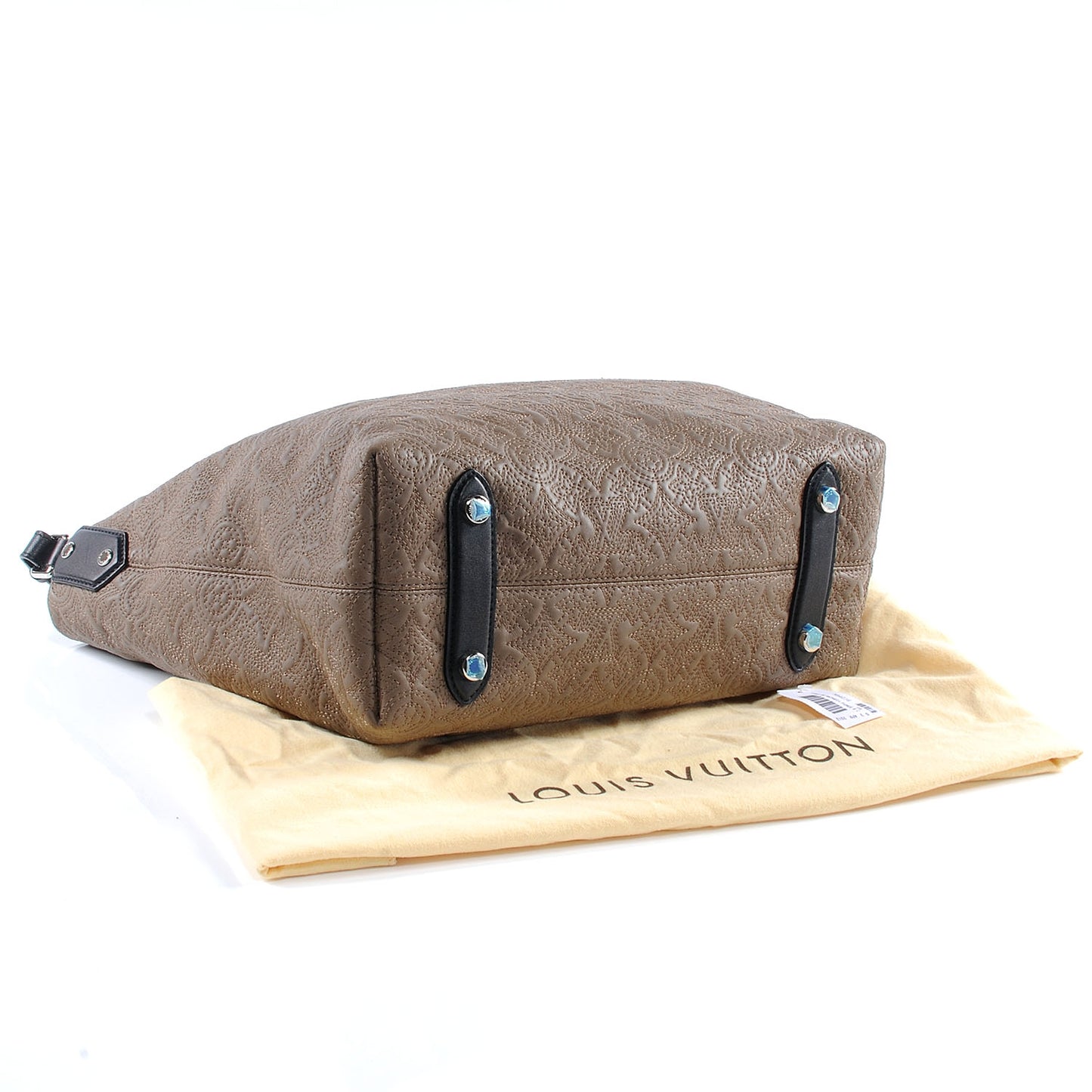 Monogram Lambskin Antheia Hobo PM Fumee