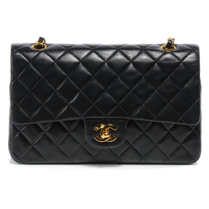Chanel Lambskin Medium Double Flap Black 1 of 8