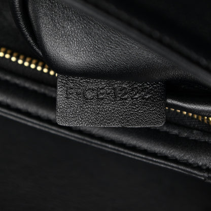 Celine Shiny Calfskin Medium Triomphe Black 8 of 11