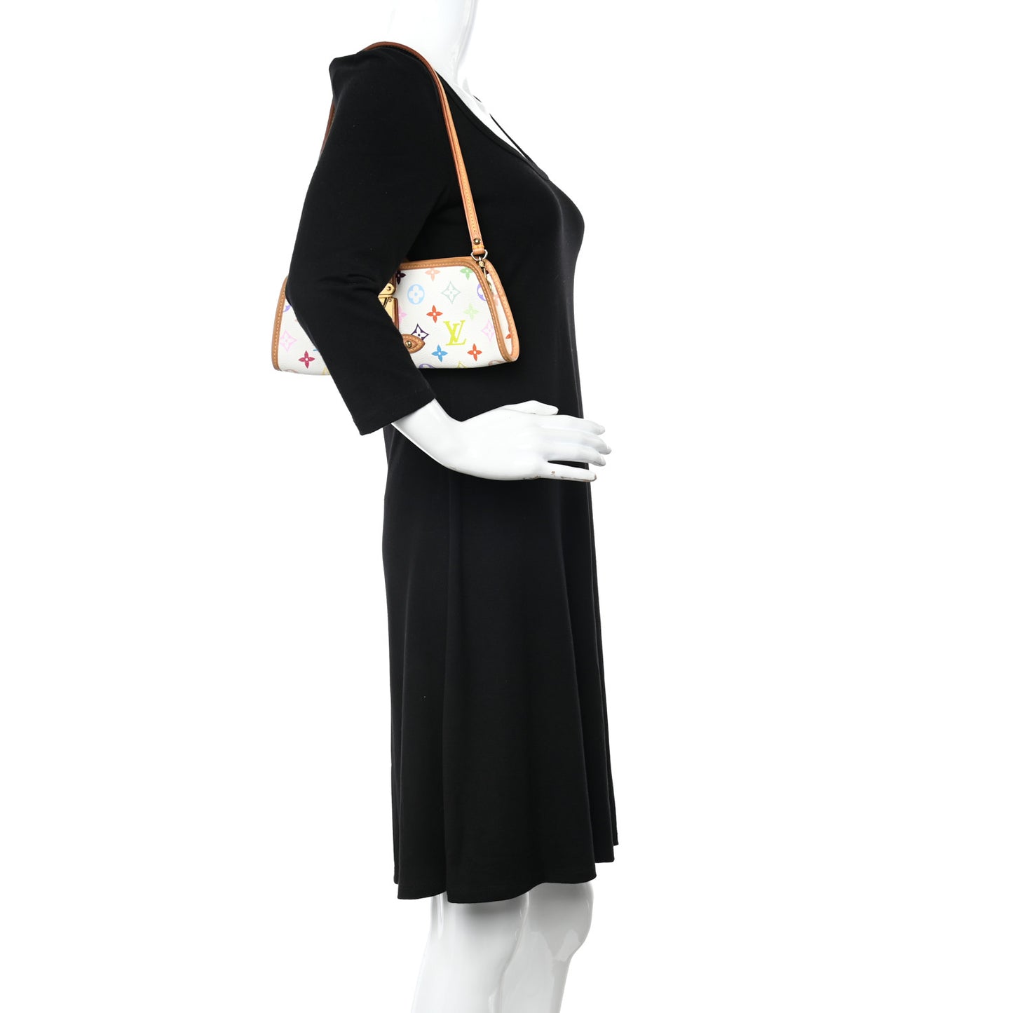 Monogram Multicolor Shirley White