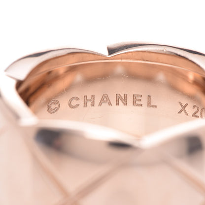 Chanel 18K Beige Gold Large Coco Crush Ring 53 6.25 5 of 7