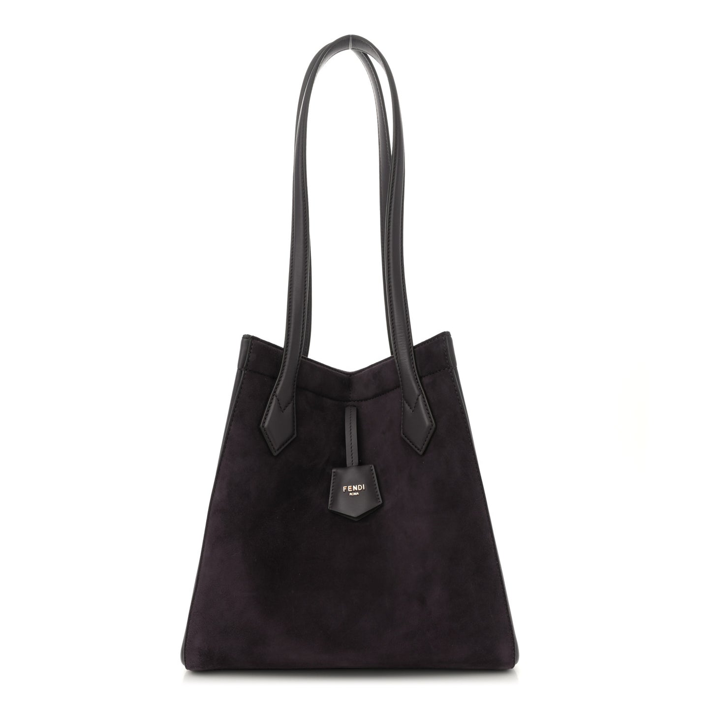Vitello Grace Camoscio Medium Fendi Origami Plum