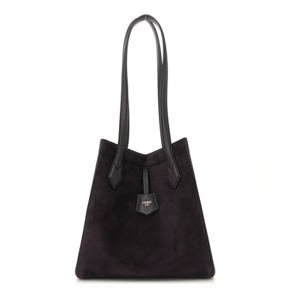 Fendi Vitello Grace Camoscio Medium Fendi Origami Plum 1 of 10