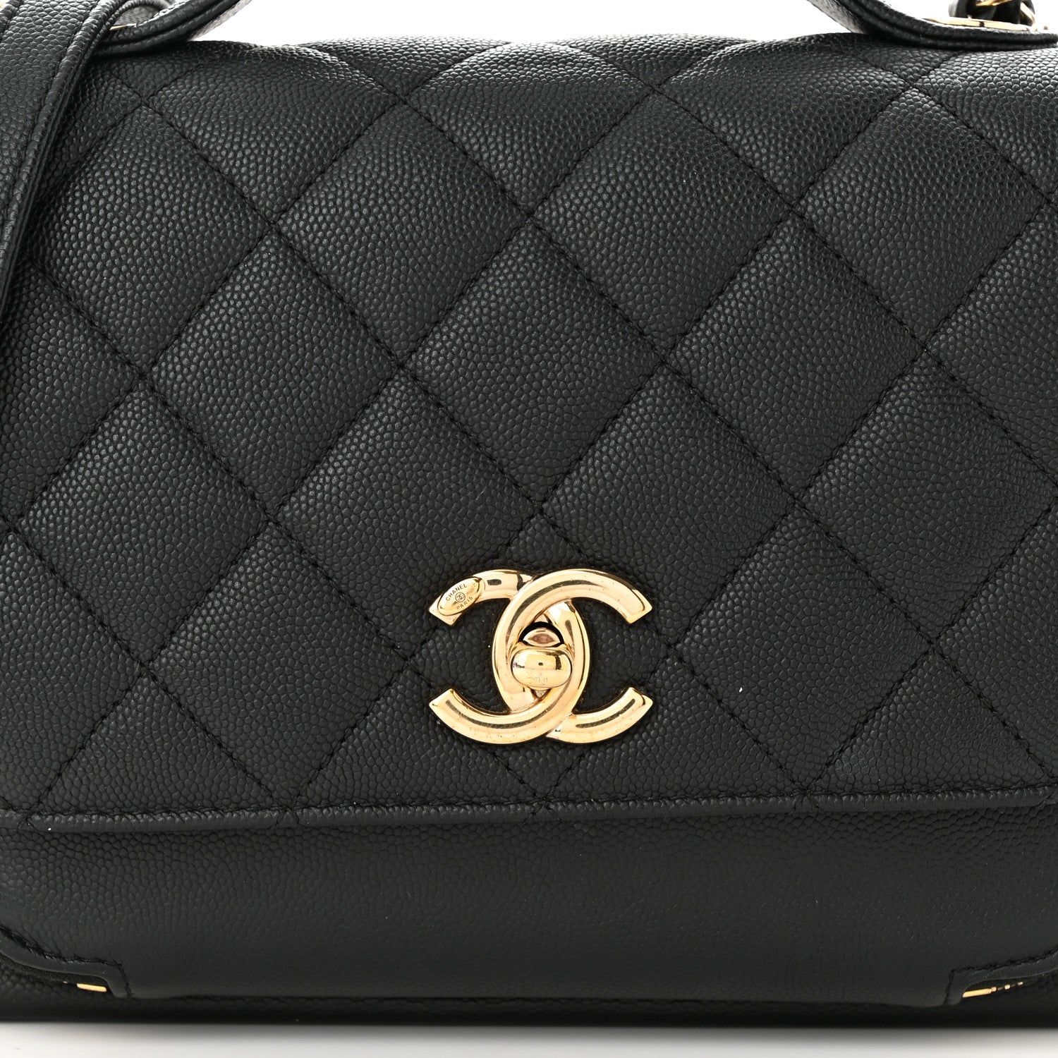 Chanel Caviar Quilted Medium Business Affinity Flap Black 8 of 12