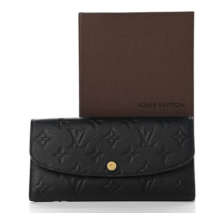 Louis Vuitton Empreinte Emilie Wallet Black Dune 8 of 8