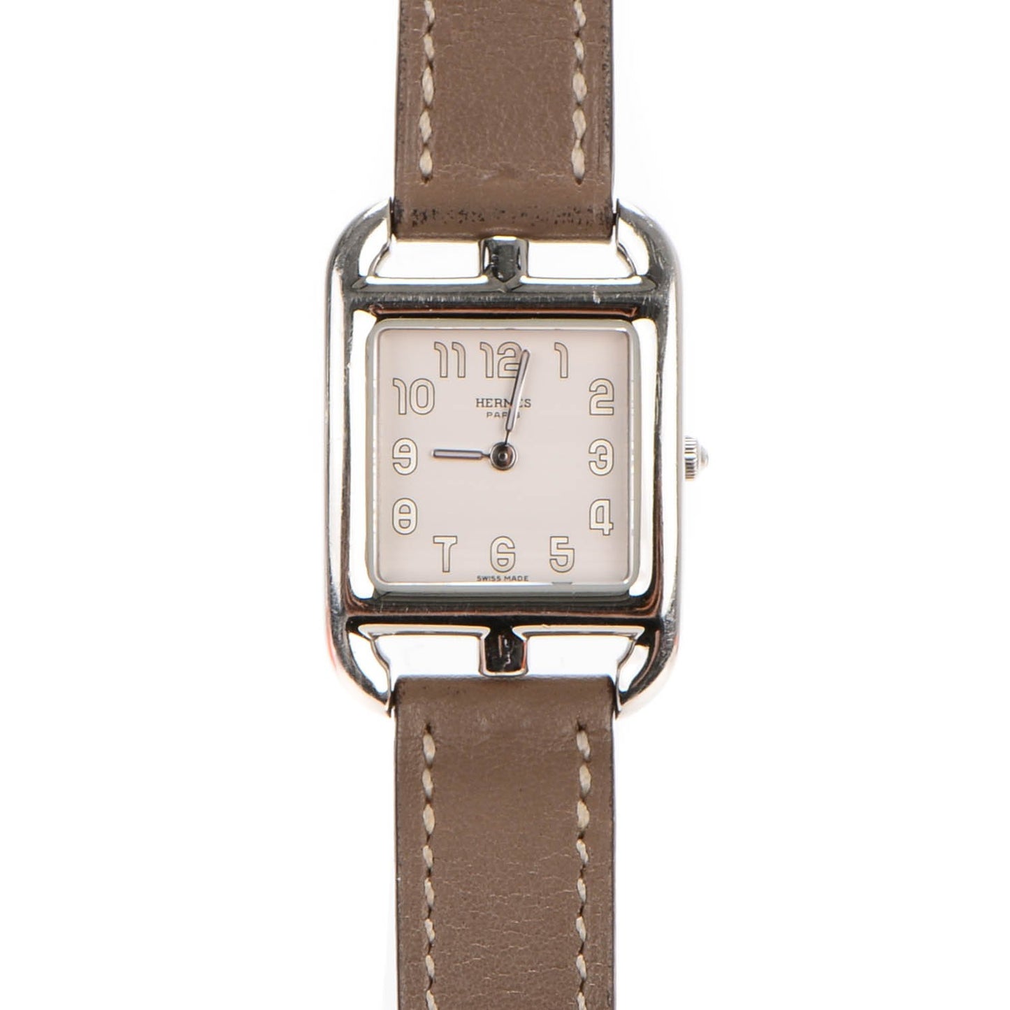 Stainless Steel Swift 23mm Cape Cod Double Tour Quartz Watch Etoupe