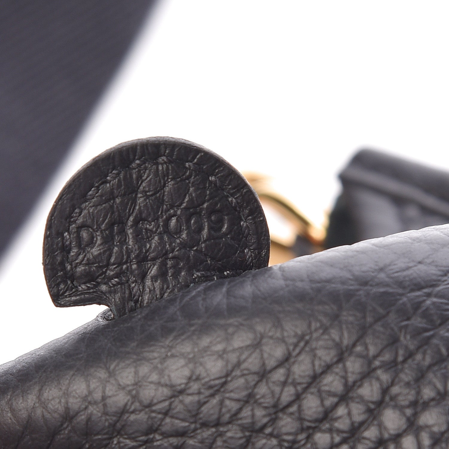 Hermes Taurillon Clemence Evelyne TPM Black 7 of 10