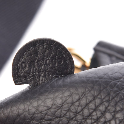 Hermes Taurillon Clemence Evelyne TPM Black 7 of 10
