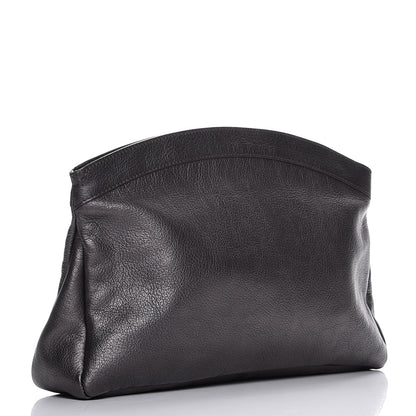 Balenciaga Chevre Classic Gold Hardware Premier Clutch Bronze 3 of 11