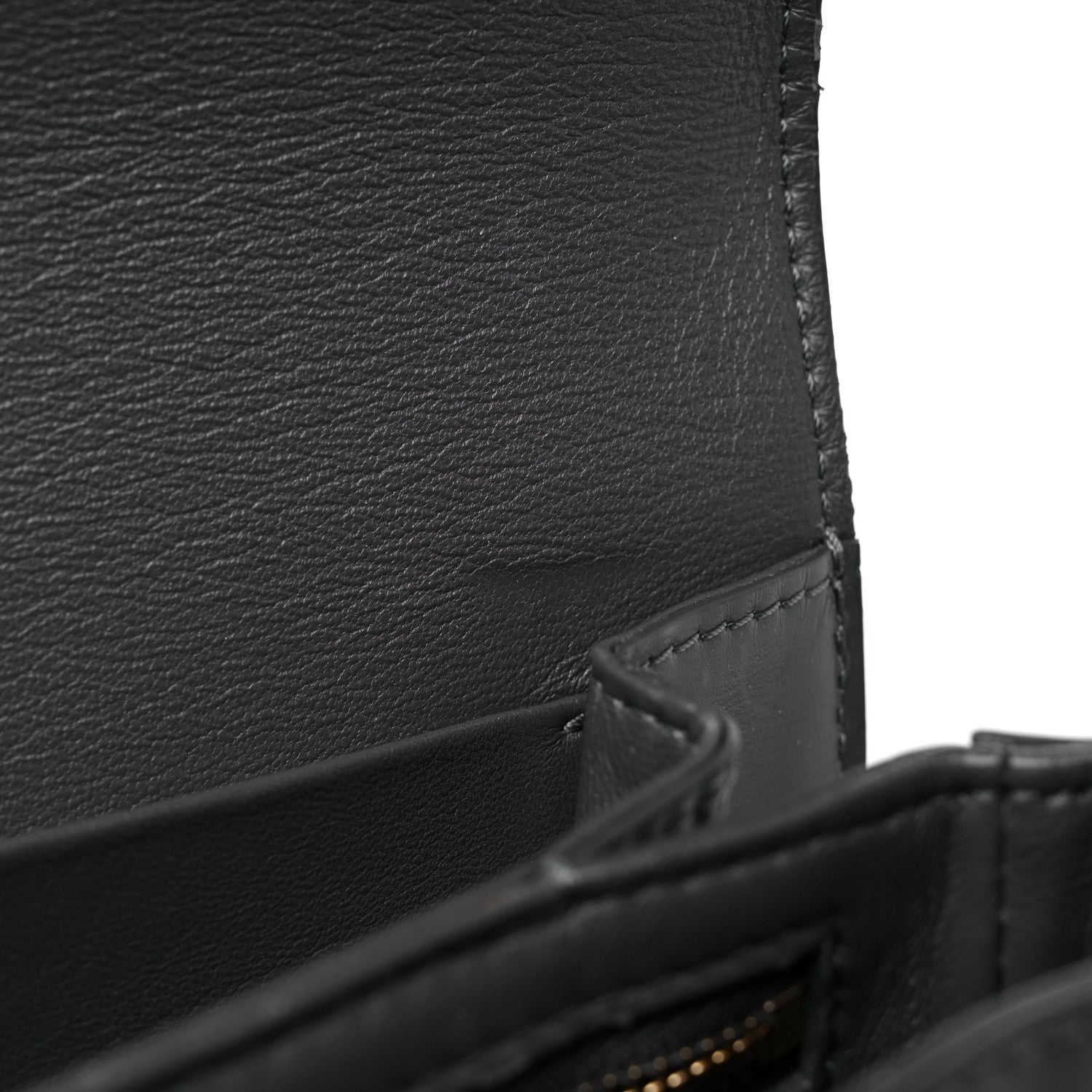 Celine Shiny Calfskin Medium Triomphe Grey 13 of 21