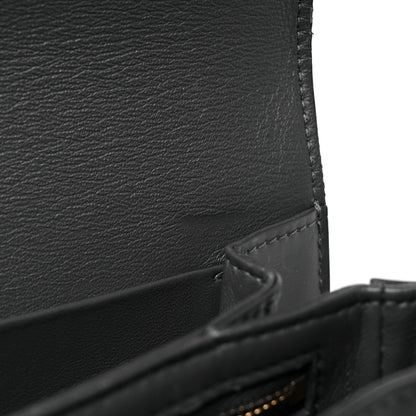 Celine Shiny Calfskin Medium Triomphe Grey 13 of 21