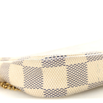 Louis Vuitton Damier Azur Mini Pochette Accessories 9 of 11