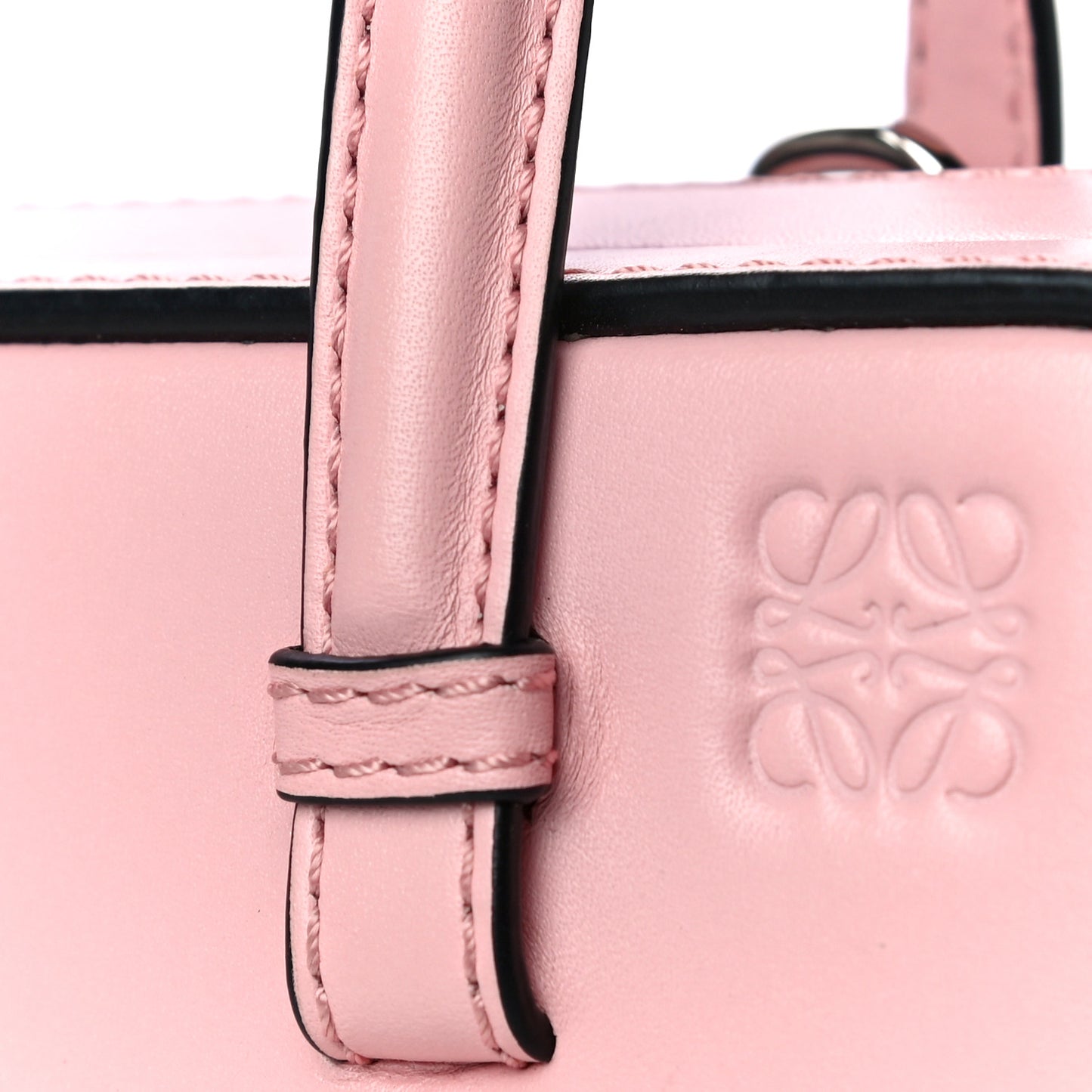 Calfskin Small Postal Bag Pastel Pink