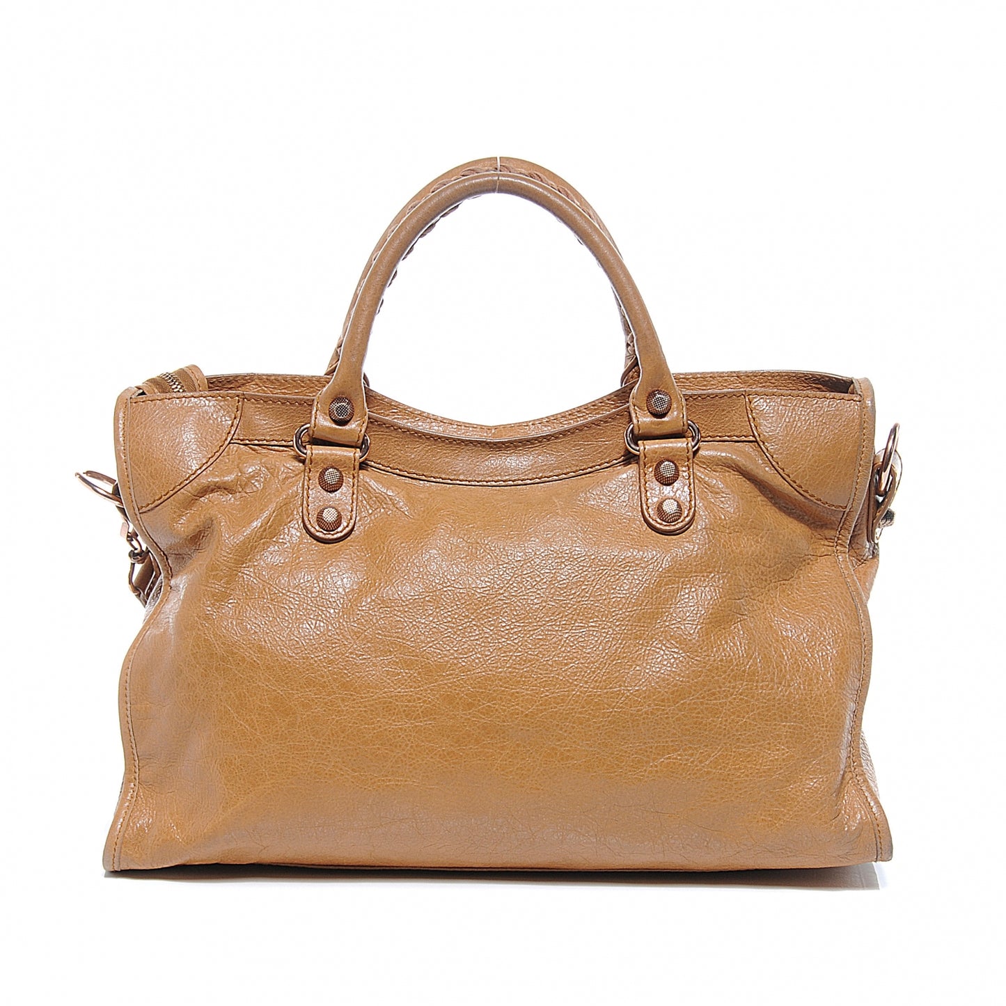 Agneau Giant 12 Rose Gold Hardware City Cumin