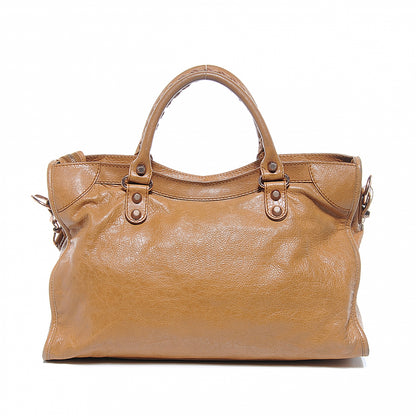 Balenciaga Agneau Giant 12 Rose Gold Hardware City Cumin 7 of 12