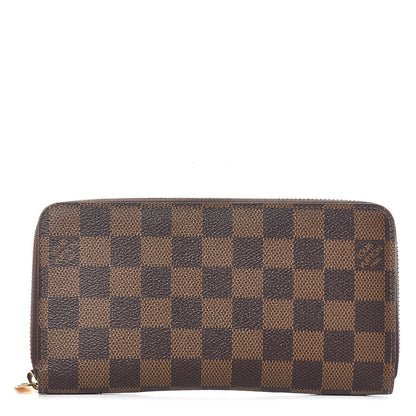Louis Vuitton Damier Ebene Zippy Wallet 1 of 8
