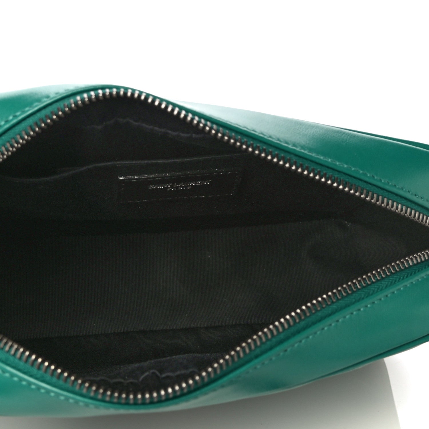 Saint Laurent Calfskin Matelasse Monogram Lou Camera Bag Green 8 of 8