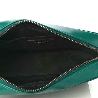 Saint Laurent Calfskin Matelasse Monogram Lou Camera Bag Green 8 of 8