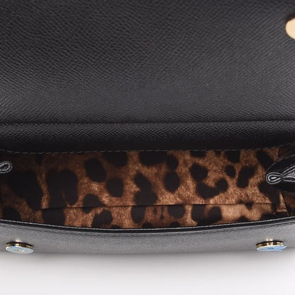 Dolce & Gabbana Dauphine Love Small Miss Sicily Satchel Black 5 of 6