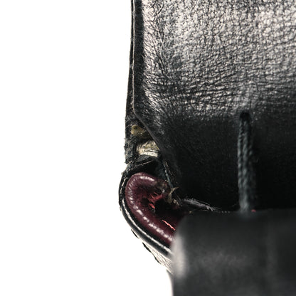 Chanel Lambskin Quilted Medium Double Flap Black 13 of 13