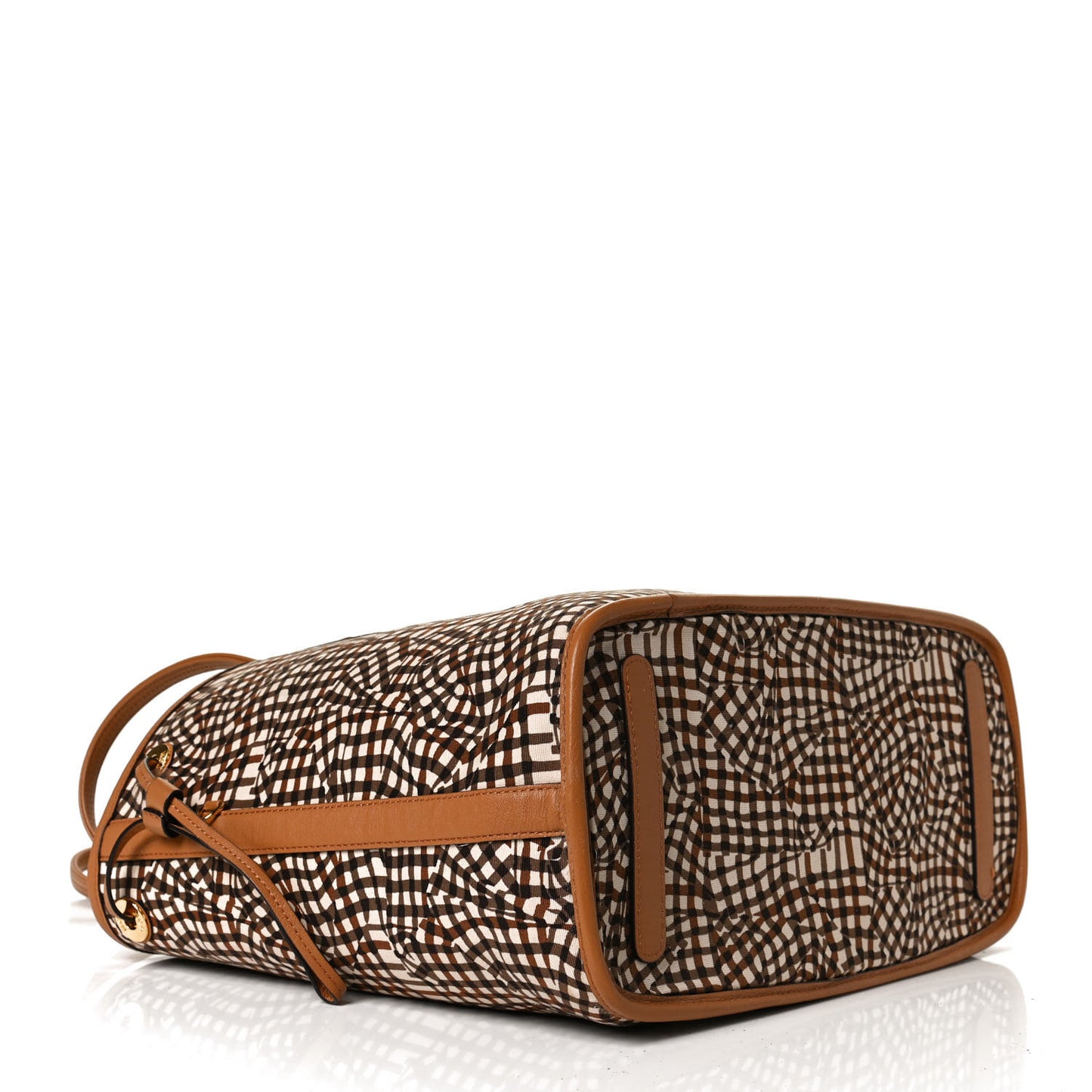 Visetos Medium Liz Reversible Shopper Tote Cognac