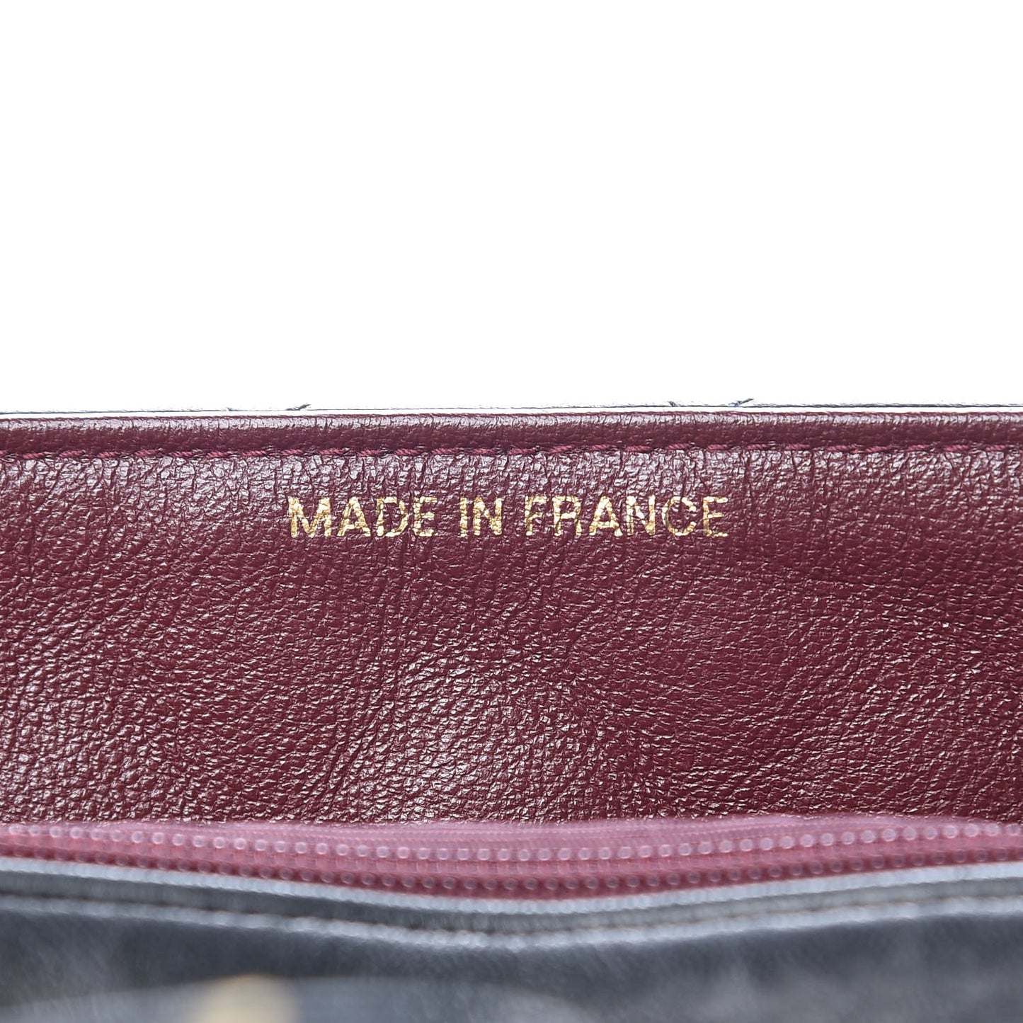 Lambskin Quilted Mini Square Flap Black