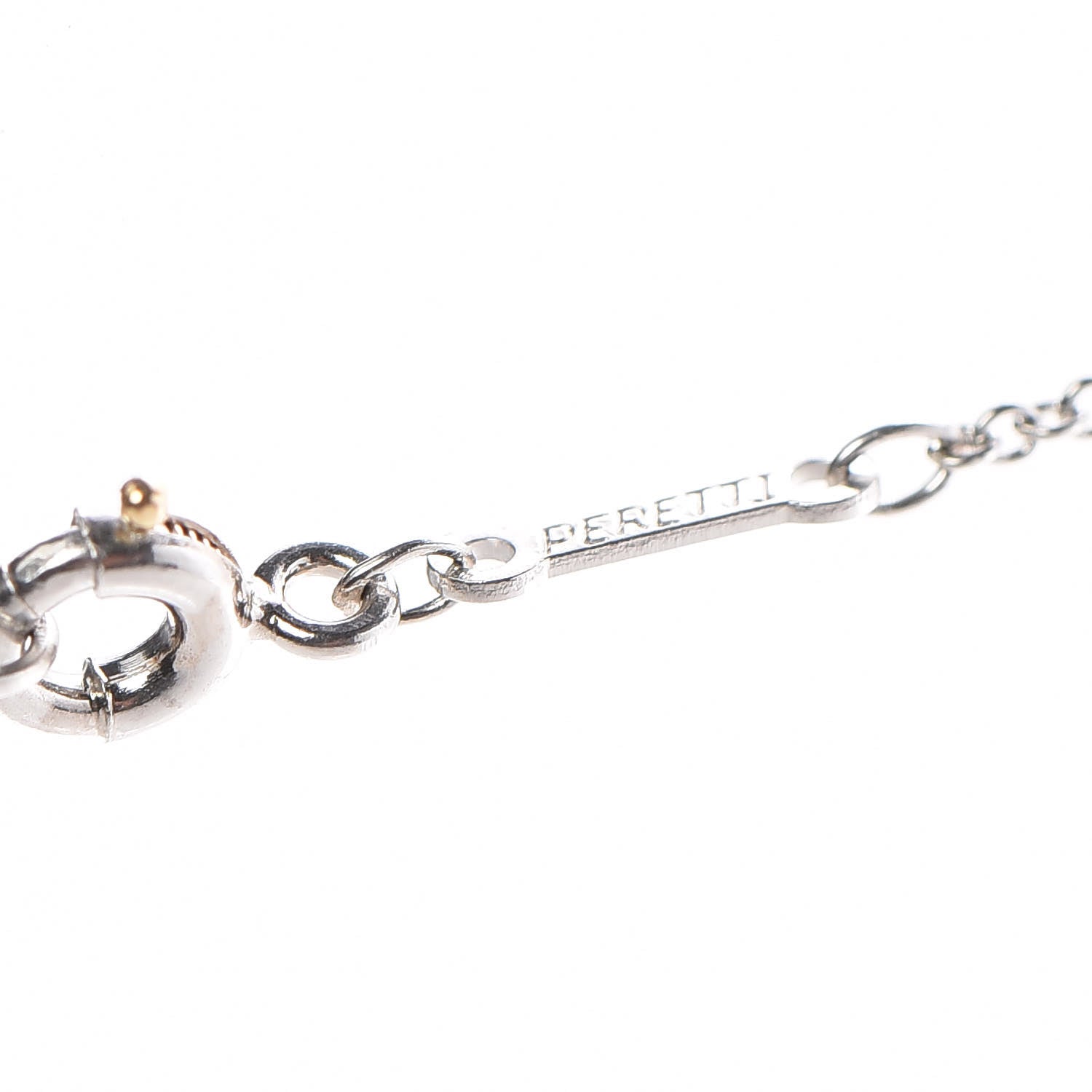 Tiffany Platinum Diamond .35ct Elsa Peretti Diamonds by the Yard Pendant Necklace 5 of 8
