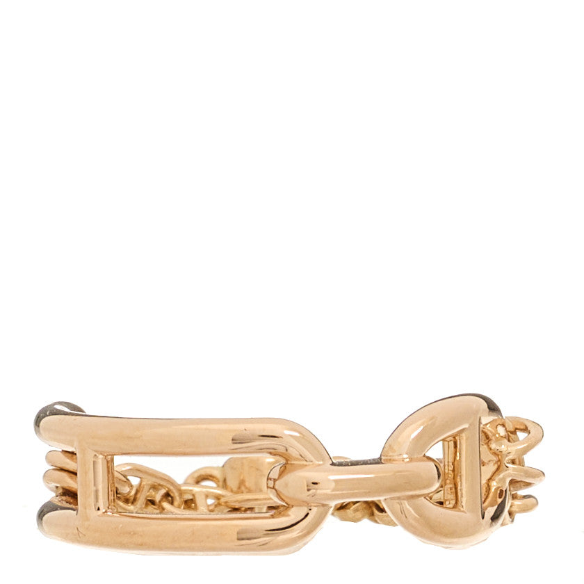 18K Rose Gold Diamond PM Chaine d'Ancre Chaos Ring 52 6