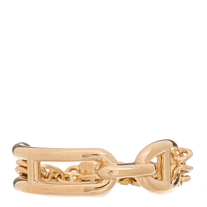 Hermes 18K Rose Gold Diamond PM Chaine d'Ancre Chaos Ring 52 6 3 of 6