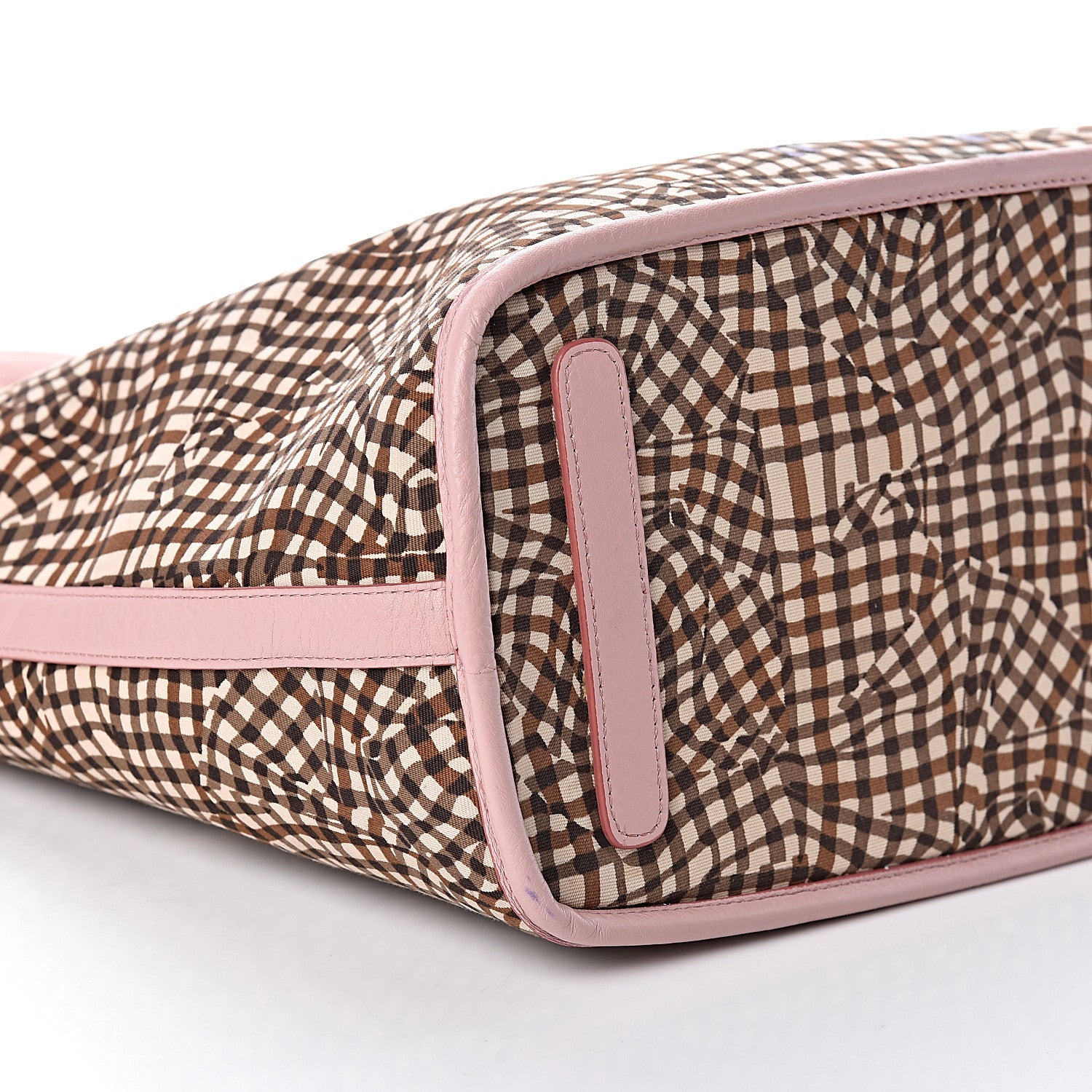 MCM Visetos Medium Liz Reversible Shopper Tote Soft Pink 10 of 17