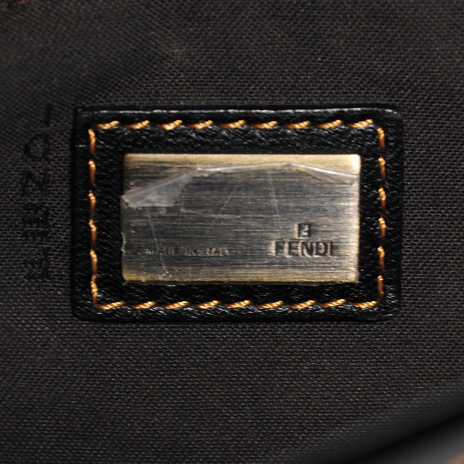 Fendi Patent Large B Bag Black 6 of 10