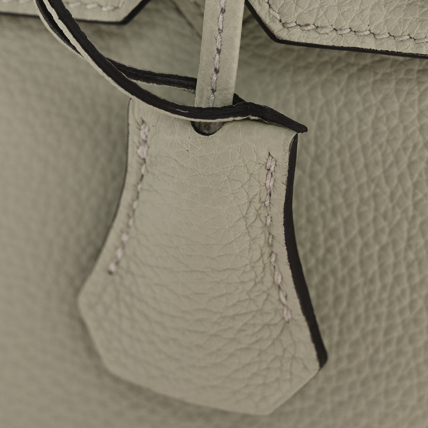 Togo Birkin 25 Gris Neve