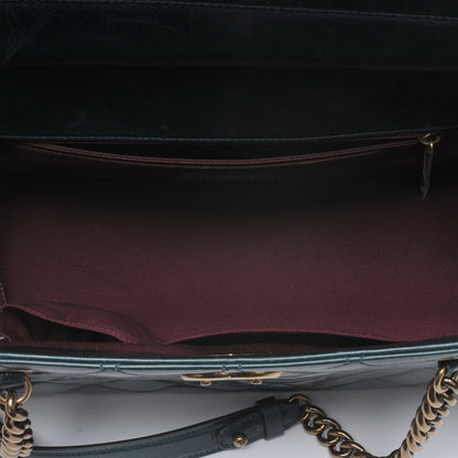 Chanel Calfskin Perfect Edge Tote Dark Green 5 of 10