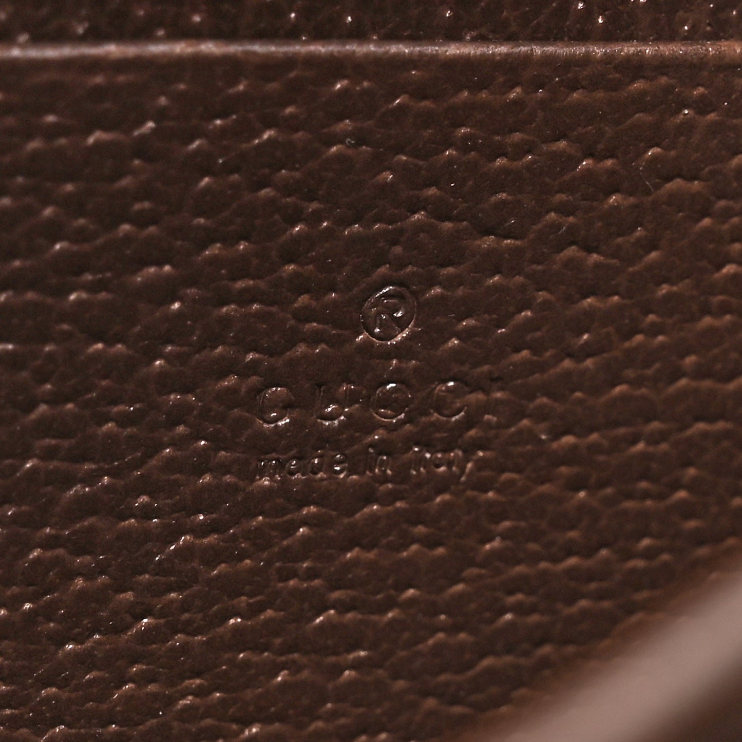 Monogram Jumbo GG Textured Dollar Calfskin Mini Dionysus Chain Wallet Camel Ebony New Acero