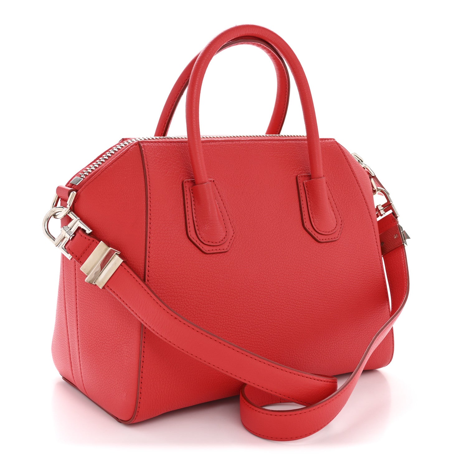 Givenchy Sugar Goatskin Small Antigona Medium Red 3 of 12