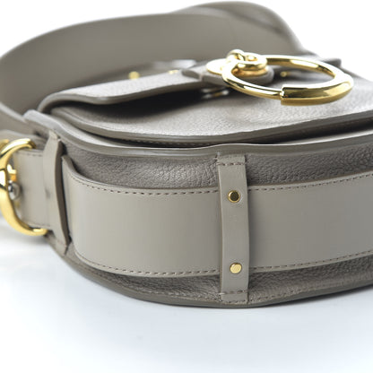 Chloe Grained Calfskin Small Tess Bag Motty Grey 6 of 9