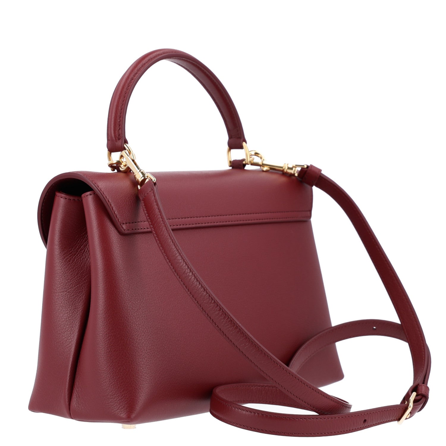 Celine Supple Grained Calfskin Medium Nino Light Burgundy 3 of 10