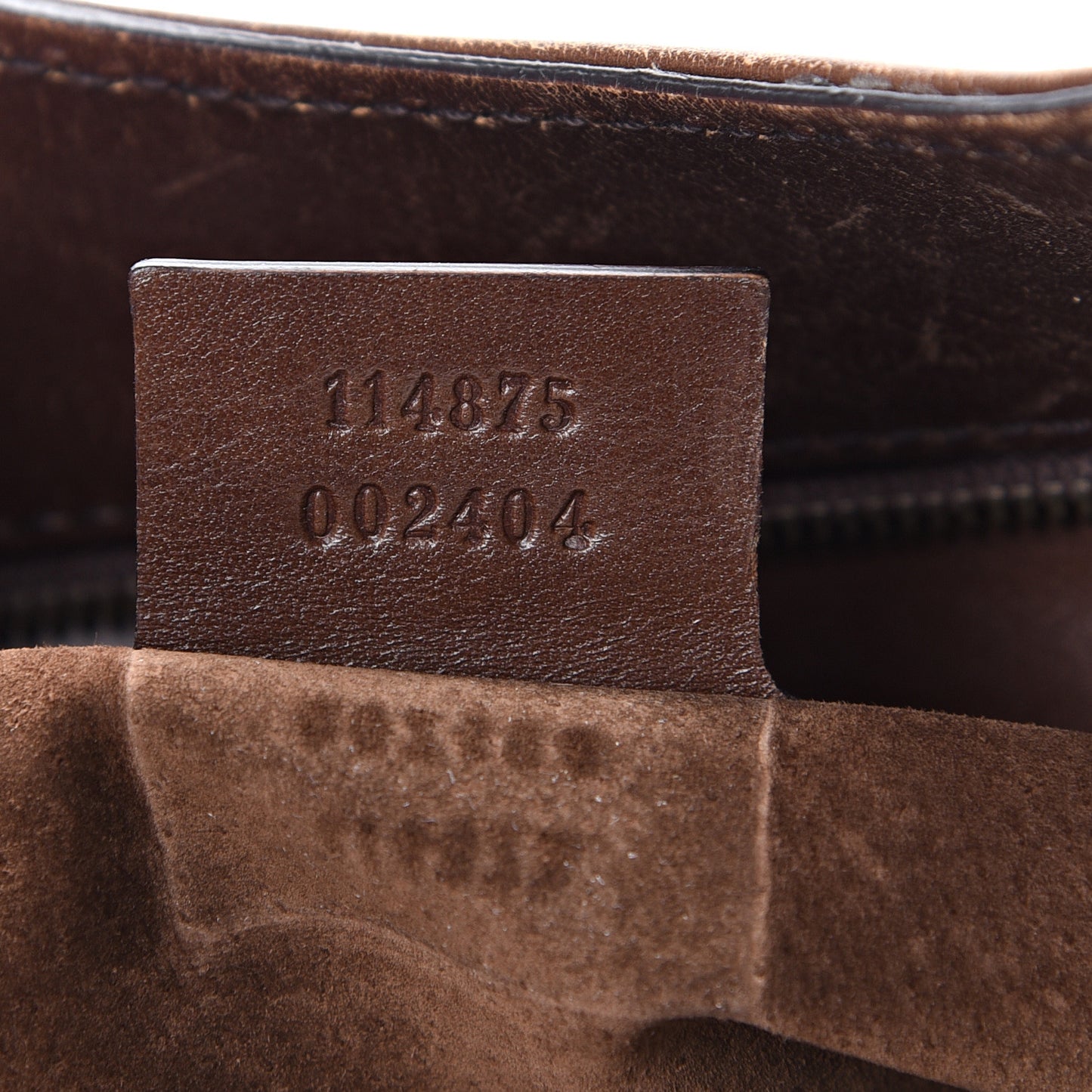 Calfskin GG Reins Hobo Brown