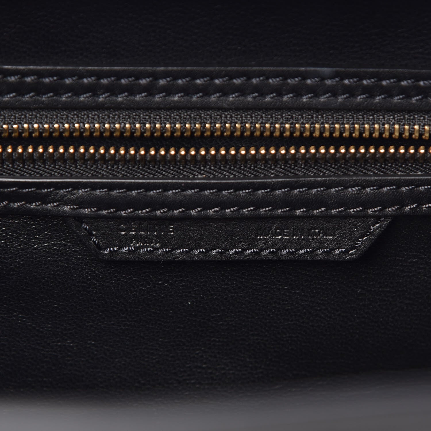 Celine Smooth Calfskin Mini Luggage Black 8 of 9