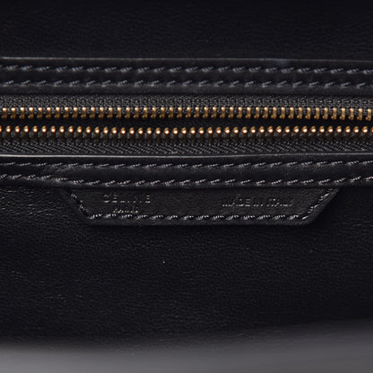 Celine Smooth Calfskin Mini Luggage Black 8 of 9