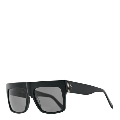 Celine Polarized ZZ Top Sunglasses CL 41756 Black 1 of 6